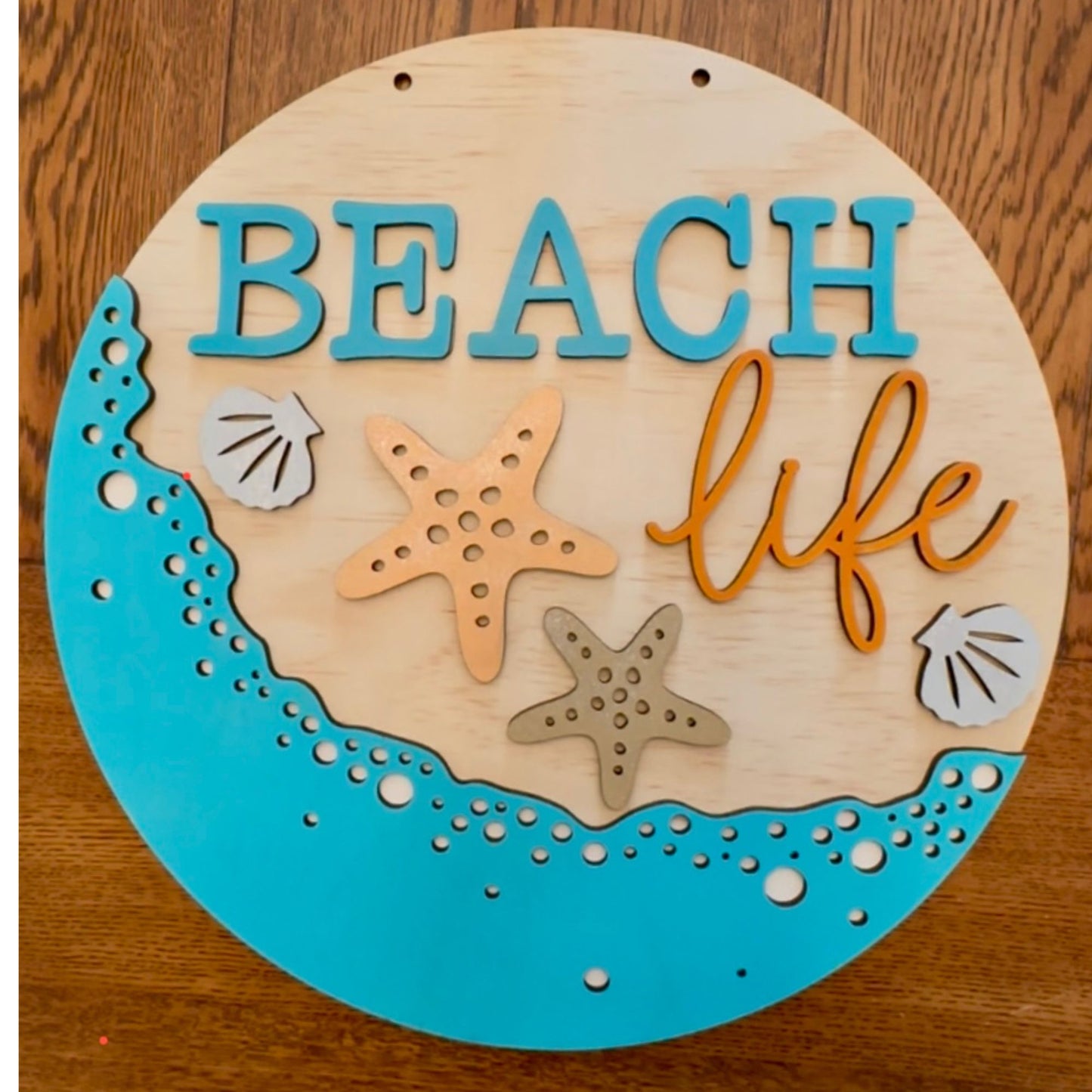 Beach Life Door Hanger DIY Kit